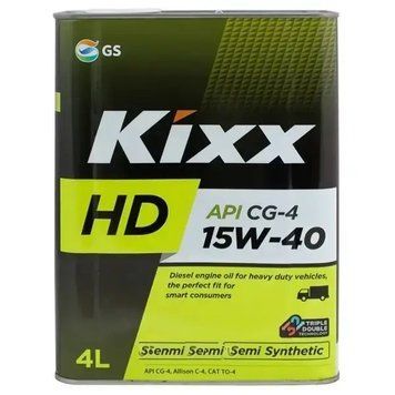Kixx HD CG-4 15W-40 4л L202344TE1 фото