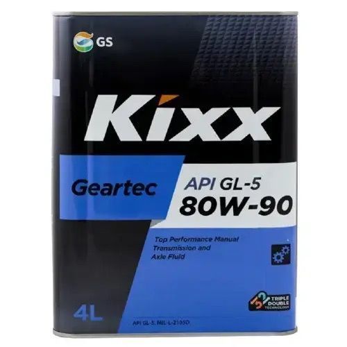 KIXX Geartec GL-5 80w-90 4л KIXX-Geartec-GL-5-80w-90-4 фото
