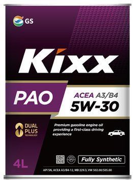 Kixx PAO A3/B4 5W-30 4л L209044TE1 фото