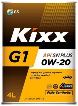 Kixx G1 SN PLUS 0W-20 4л L209844TE1 фото