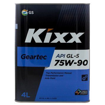Kixx Geartec GL-5 75W-90 4л L296244TE1 фото
